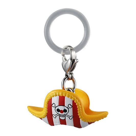 Buggy Strap Keychain - One Piece Mejirushi Accessory 2 (Bandai, Approx. 3 cm) - Pre-owned