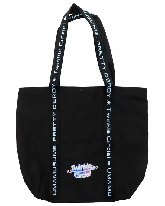 Umamusume Pretty Derby Twinkle Circle! Official Logo Tote Bag (Twinkle Circle! Ver.) — Cygames — Approx. 35×30 cm (Used)