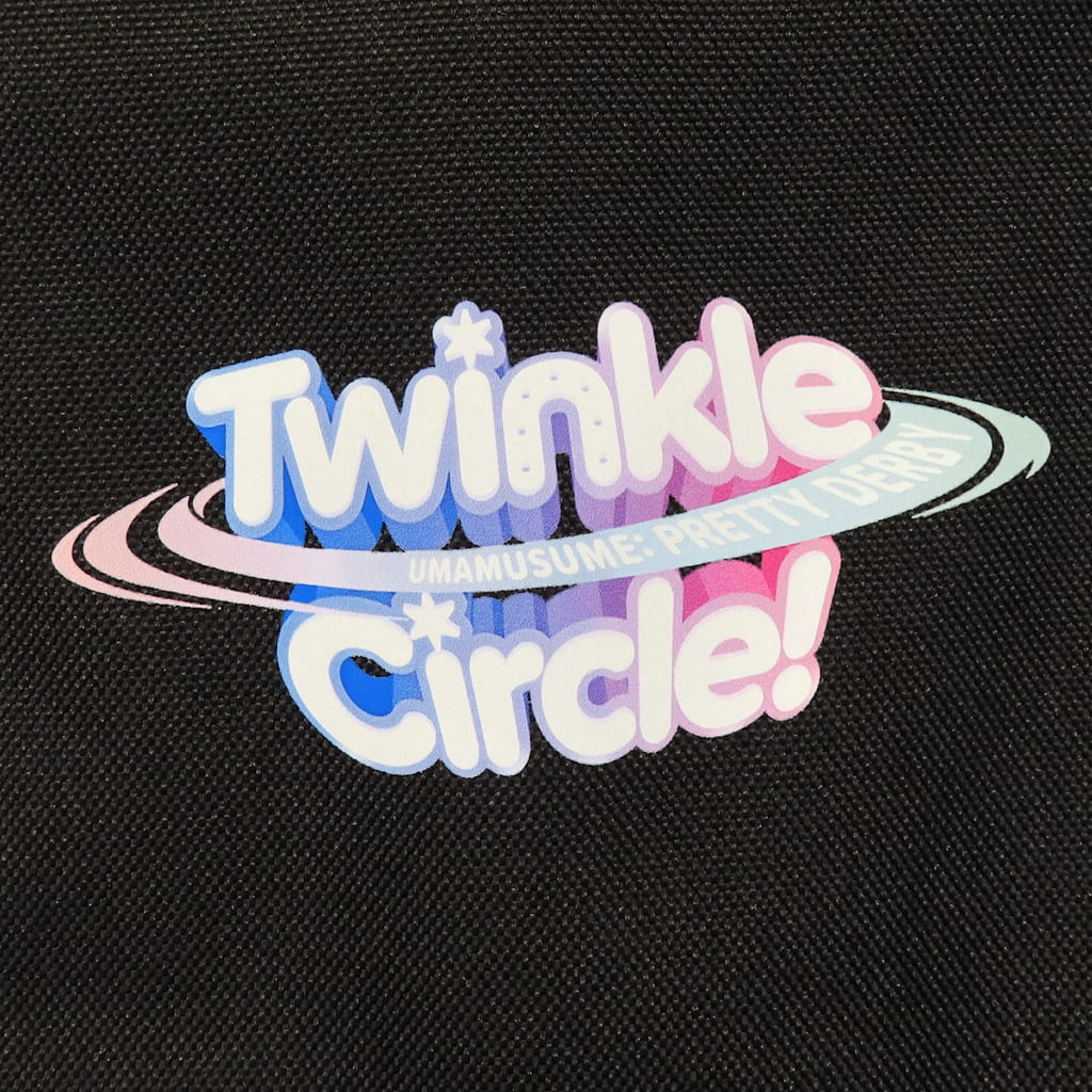 Umamusume Pretty Derby Twinkle Circle! Official Logo Tote Bag (Twinkle Circle! Ver.) — Cygames — Approx. 35×30 cm (Used)
