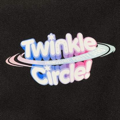 Umamusume Pretty Derby Twinkle Circle! Official Logo Tote Bag (Twinkle Circle! Ver.) — Cygames — Approx. 35×30 cm (Used)