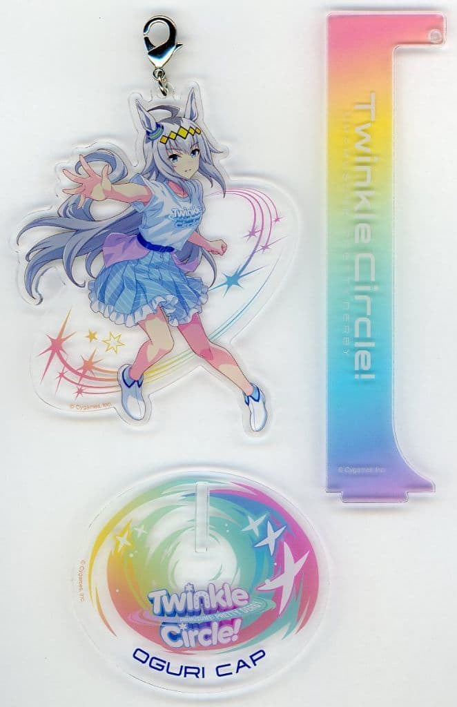 Oguri Cap Official Acrylic Stand (Twinkle Circle! Ver.) - Umamusume Pretty Derby - Cygames - 10.5cm (Pre-owned)