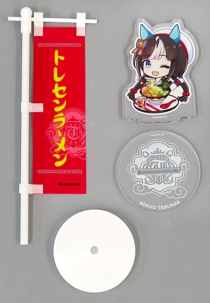 Hokko Tarumae Mini Acrylic Stand & Nobori Flag - Umamusume Pretty Derby Twinkle Circle! (Cygames, Pre-owned)