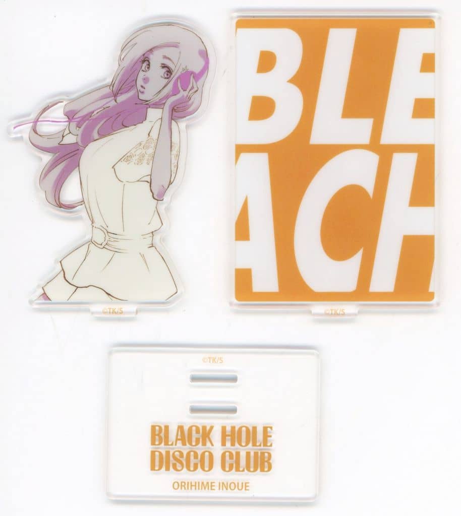 Orihime Inoue Acrylic Stand - BLEACH BLACK HOLE DISCO CLUB (Approx. 70 x 100 x 3 mm) Murakami Pre-owned
