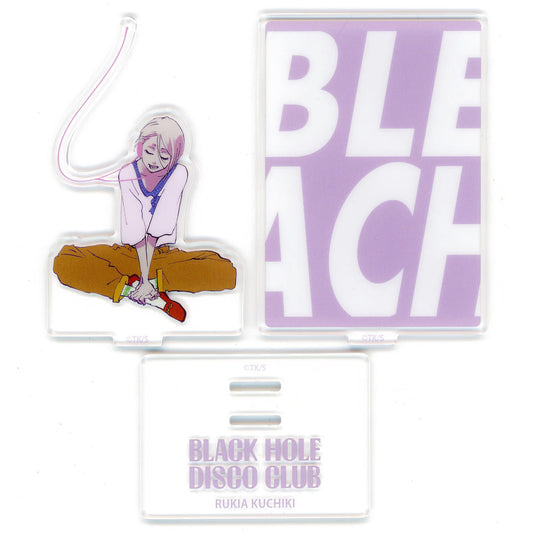 Rukia Kuchiki Acrylic Stand - BLEACH BLACK HOLE DISCO CLUB (Murakami, Approx. 70 x 100 x 3 mm)