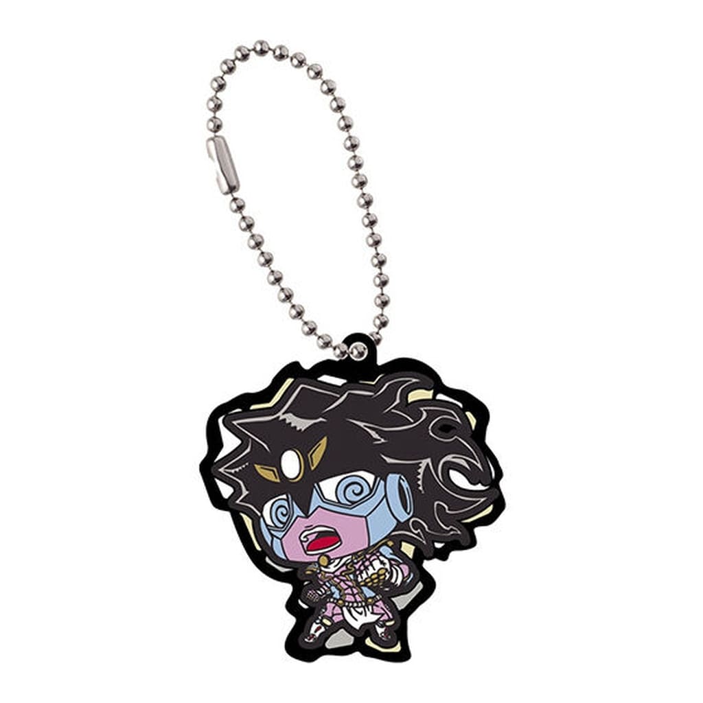 Star Platinum Rubber Mascot Keychain from JoJo's Bizarre Adventure: Rubber Mascot Collection 03 by Bandai