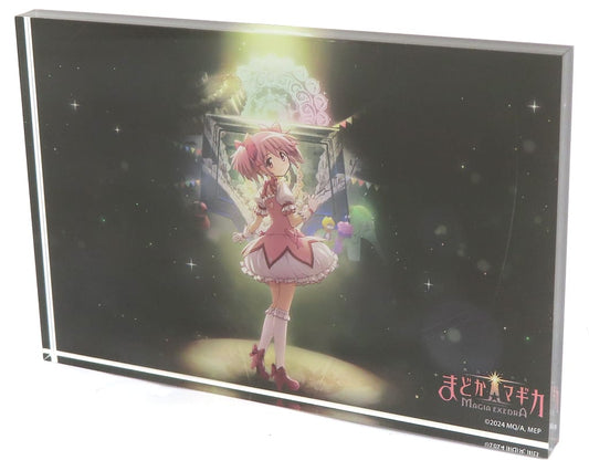 Madoka Kaname Acrylic Block A - Puella Magi Madoka Magica Magia Exedra Magia Day 2024 (Aniplex, 150×Approx. 150 x 100 mm)