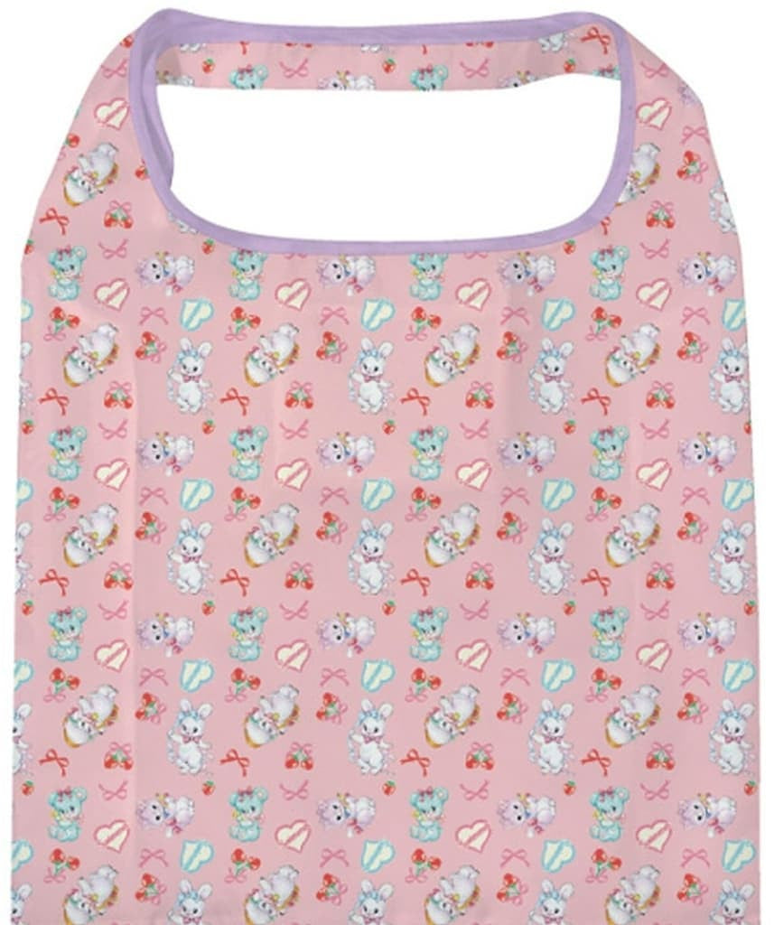 SWIMMER Pink Pocket Eco Bag