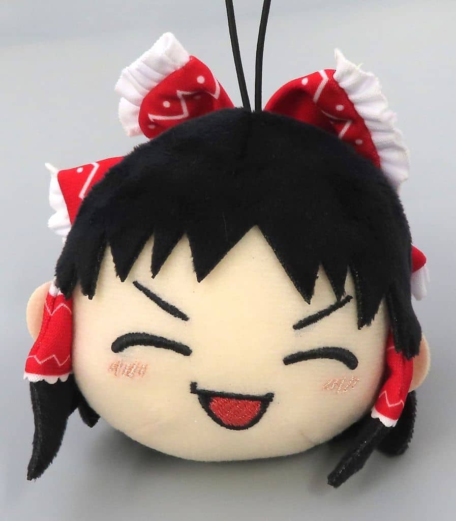 Yukkuri Reimu (Smiling) Plush Mascot - Touhou Project - Taito - Approx. 8 cm (Pre-owned)