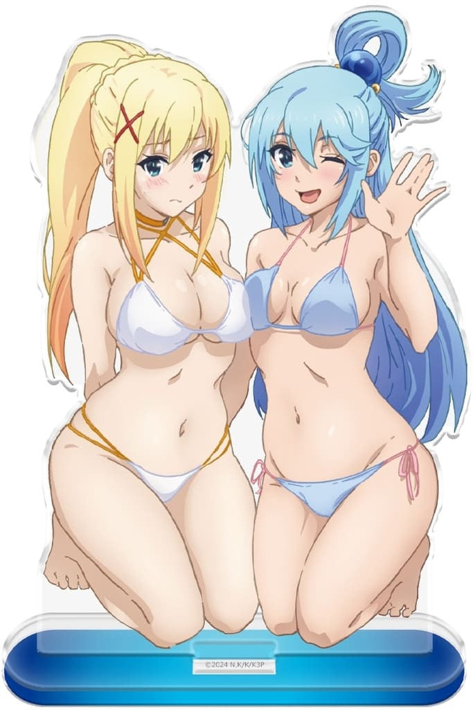 Aqua & Darkness Acrylic Character Stand KonoSuba 3