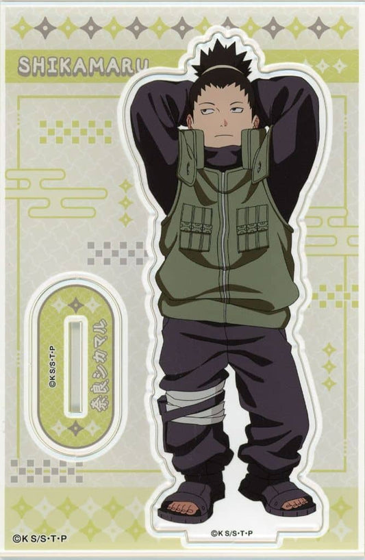 Shikamaru Nara Acrylic Stand - Got Small Ver. Naruto Shippuden (Approx. 155 x 102 x 3 mm) - Pre-owned, XEBEC