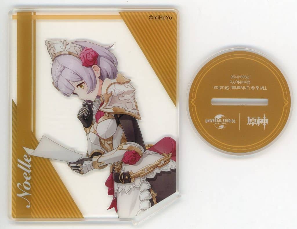 Noelle Genshin Impact Acrylic Stand Universal Beijing Resort Limited