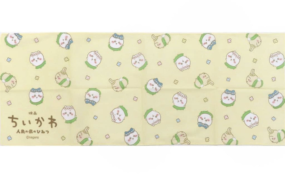 Chiikawa, Hachiware & Usagi Mermaid Island Tenugui Towel