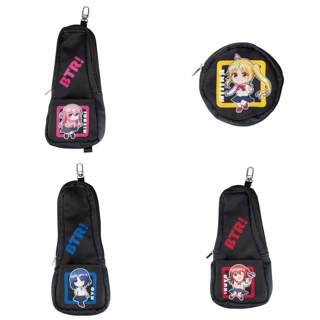 Bocchi the Rock! Instrument Case Pouch Complete Set of 4