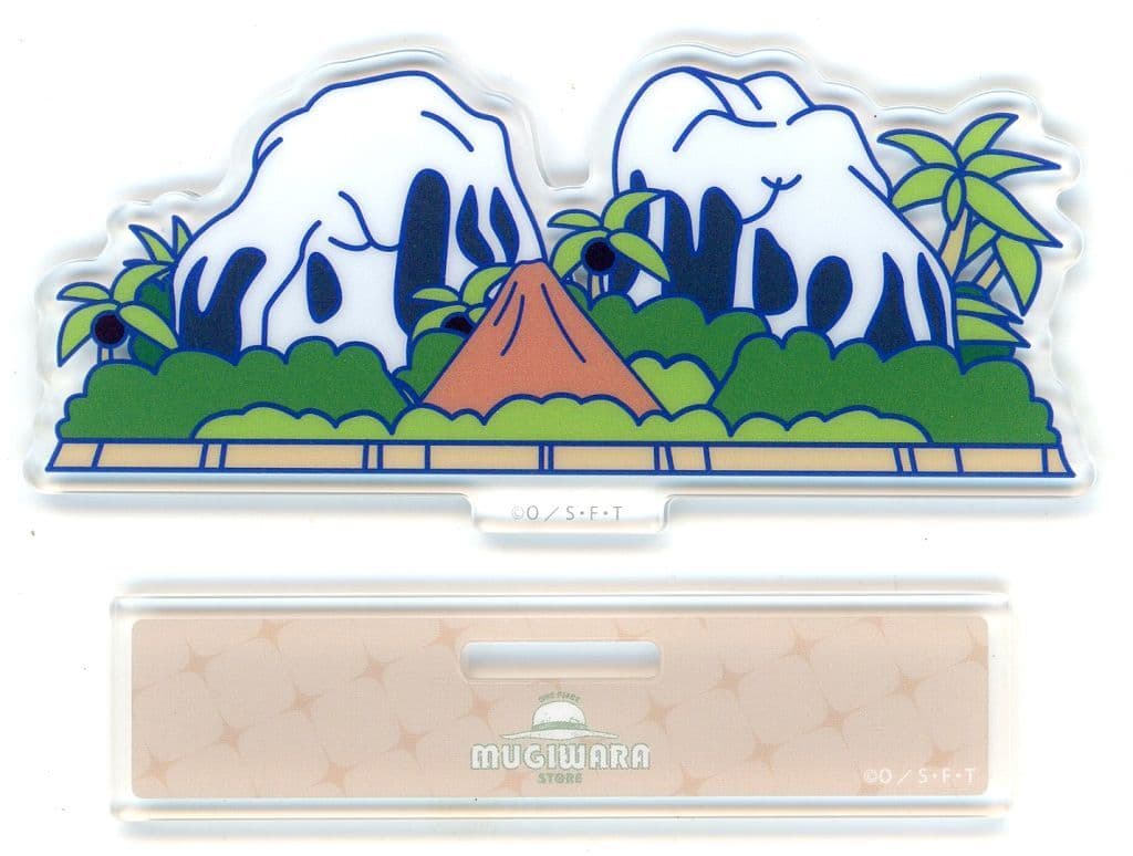 One Piece Mugiwara Store Harajuku Acrylic Stand Collection - Acrylic Stand Approx. 90 mm (Pre-owned, Toei Animation)