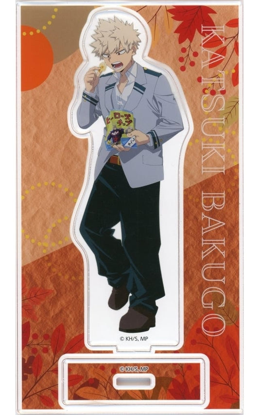 Katsuki Bakugo Acrylic Stand - My Hero Academia × 7-Eleven Collaboration (Marimo Craft, Approx. 18 x 10 cm) - Pre-owned