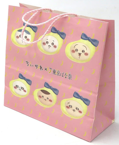 Chiikawa Hachiware Usagi Pink Paper Bag Tokyo Banana