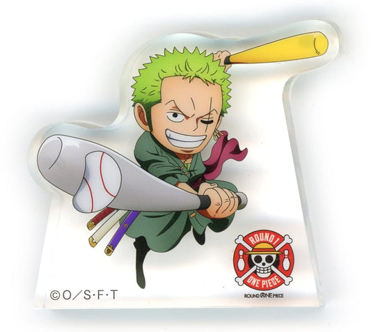 Roronoa Zoro Original Acrylic Block ONE PIECE×ROUND1