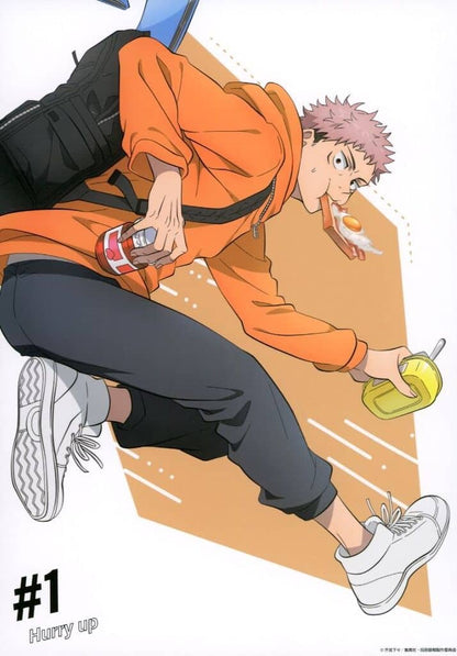 Jujutsu Kaisen 5th Anniversary Morning Routine Art Board