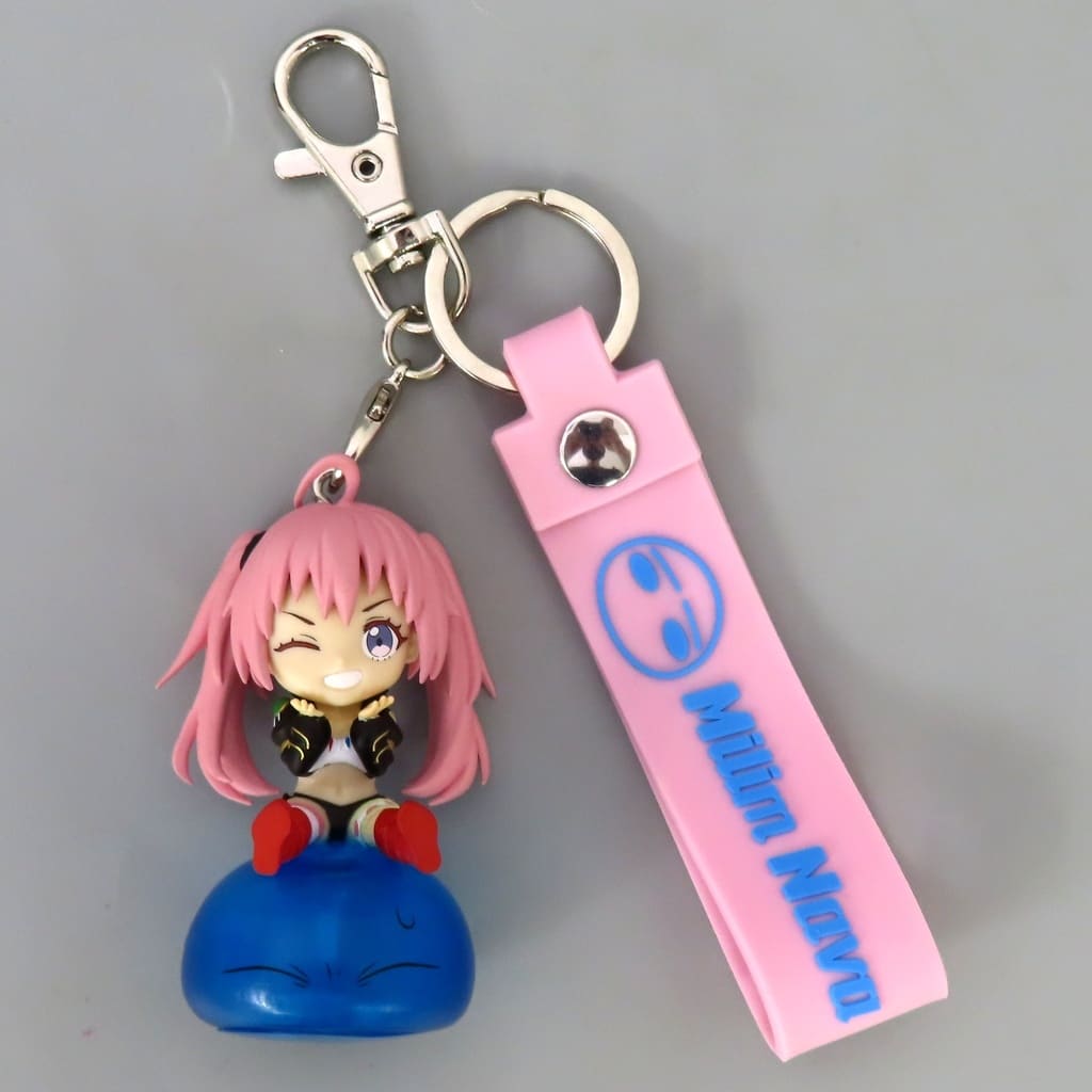 Milim Nava Petit Norimasu Keychain with Rubber Strap
