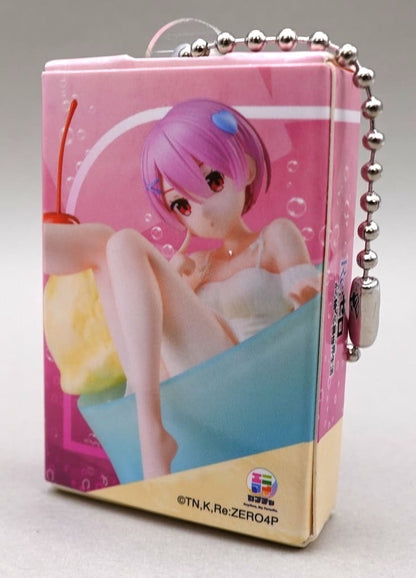 Ram Cream Soda Keychain - Re:Zero Miniature Goods Collection