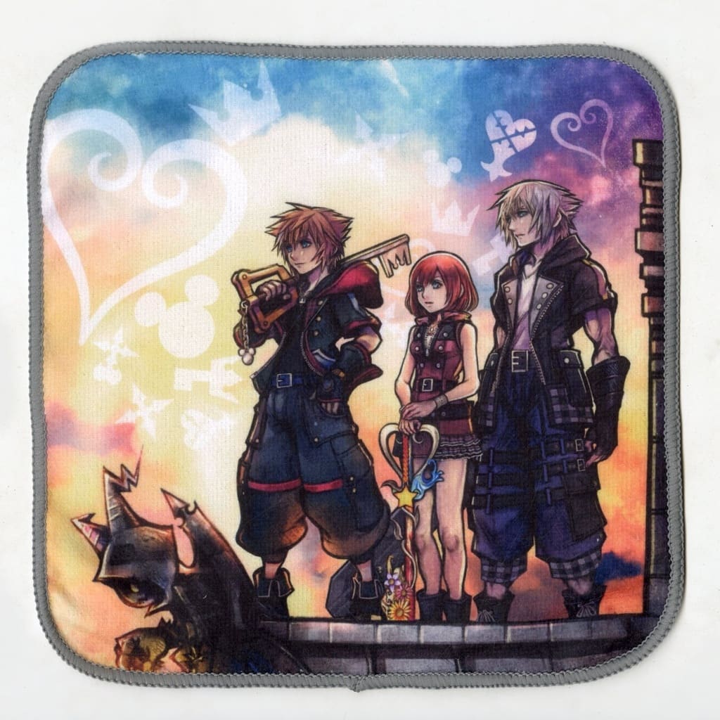 Kingdom Hearts 25th Anniversary E Prize Printed Hand Towel