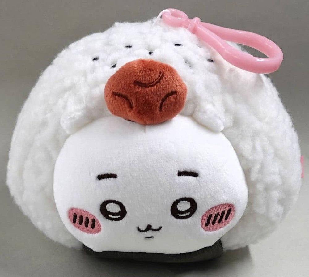 Chiikawa Onigiri Mascot Plush Badge