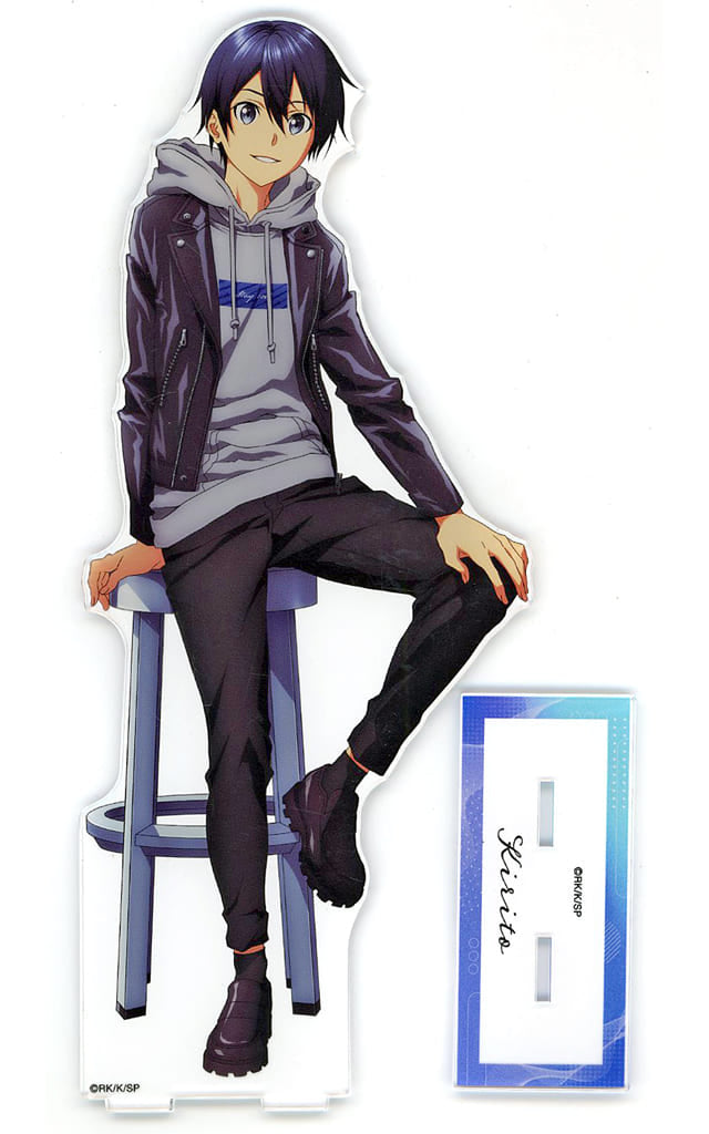 Kirito Casual Clothes Ver. 2 Extra Large Acrylic Stand