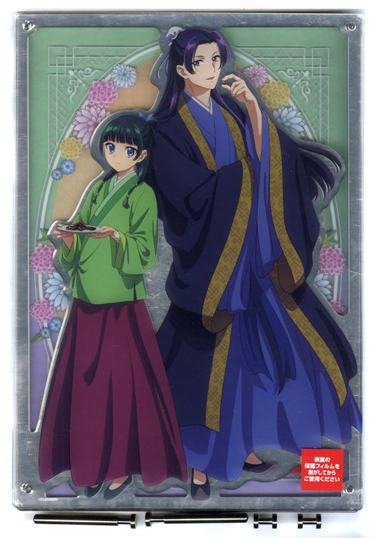 Maomao & Jinshi Mirror Three-Layer Acrylic Panel, Chocolate, Prize A