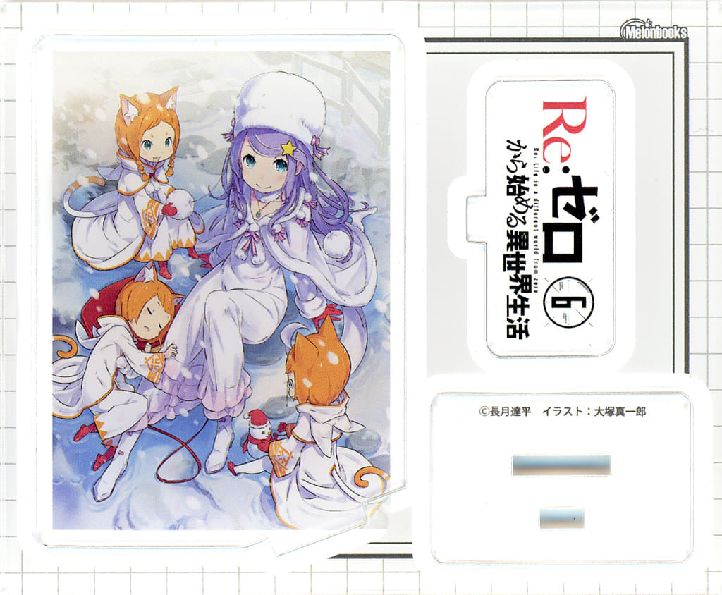 Re:Zero -Starting Life in Another World- Jacket Collection Acrylic Stand Vol. 1