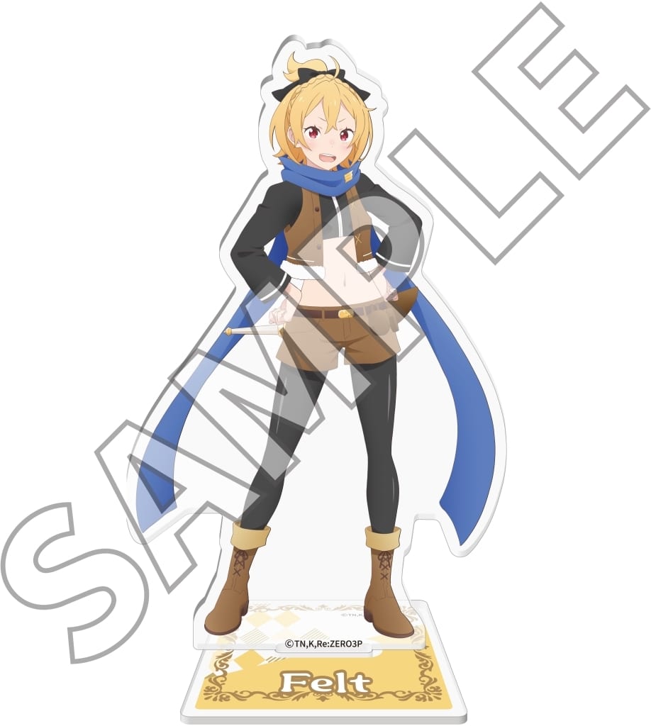 Felt Acrylic Stand Figure Re:ZERO 3rd Season