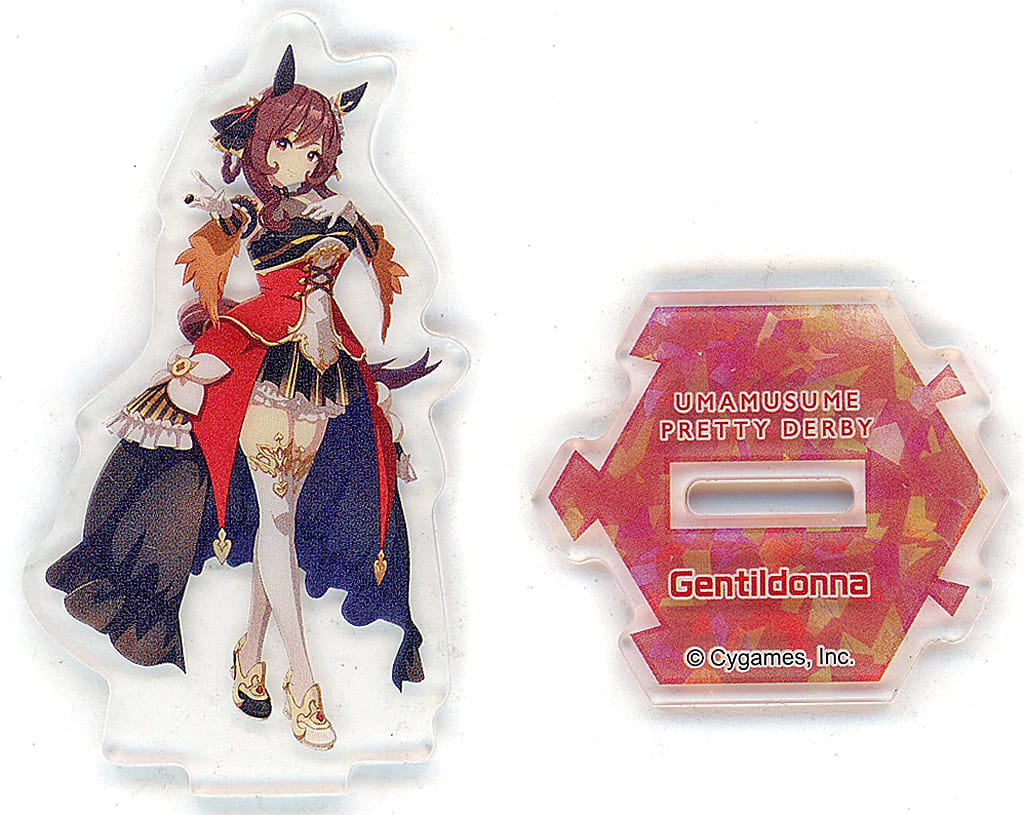 Gentildonna Full-Body Mini Acrylic Stand - Meiji Almond Chocolate Promo (FamilyMart Exclusive, Used)