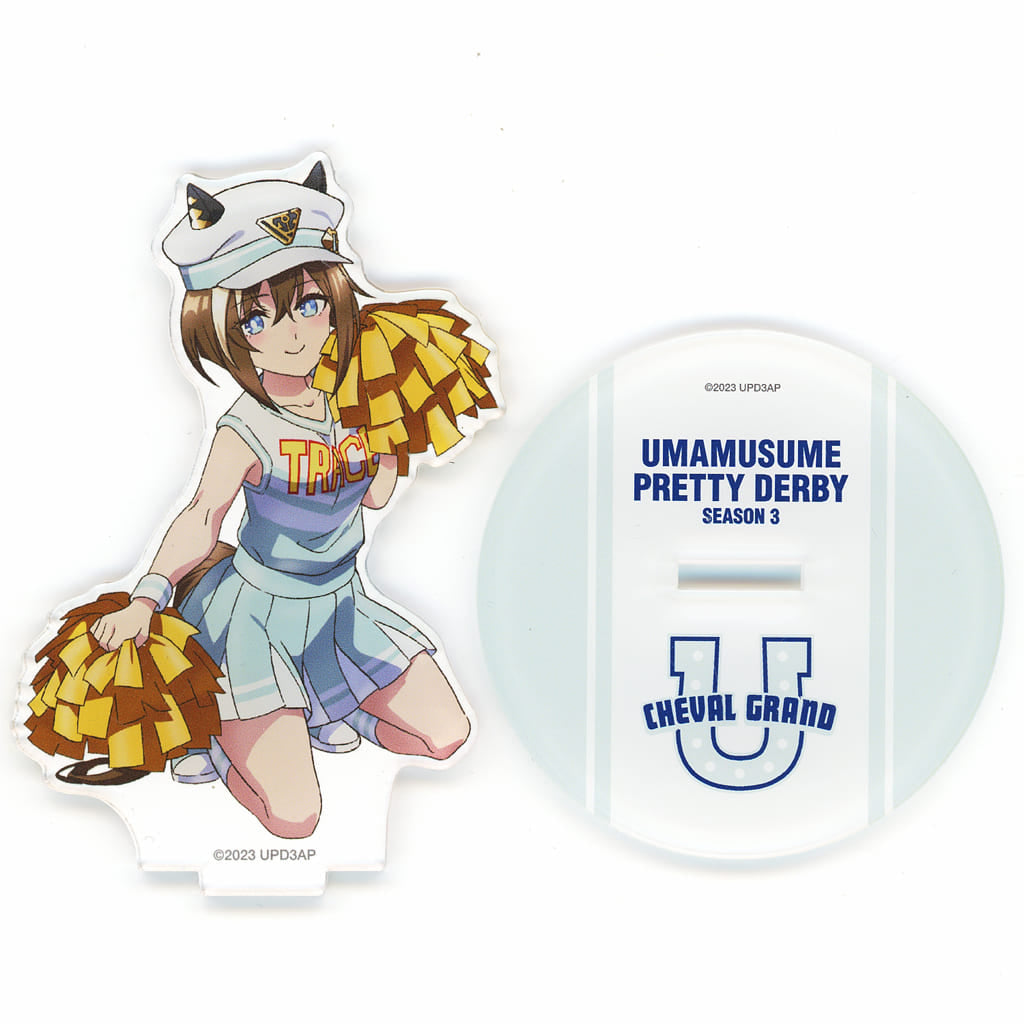 Cheval Grand Acrylic Stand — Cheerleader Illustration ver. — Studio KAI — Umamusume Pretty Derby Season 3 (Approx. 170mm, Acrylic)
