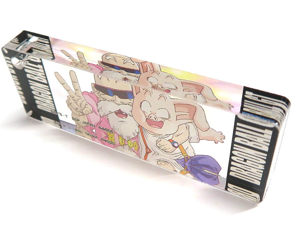 Master Roshi & Oolong Acrylic Charm - Ichiban Kuji Dragon Ball VS Omnibus ULTIMATE I Prize (Length Approx. 6.5 cm) - BANDAI SPIRITS - Pre-owned