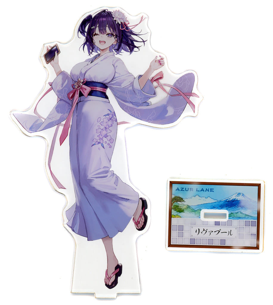 Liverpool Acrylic Stand Azur Lane Sento Collaboration 2024