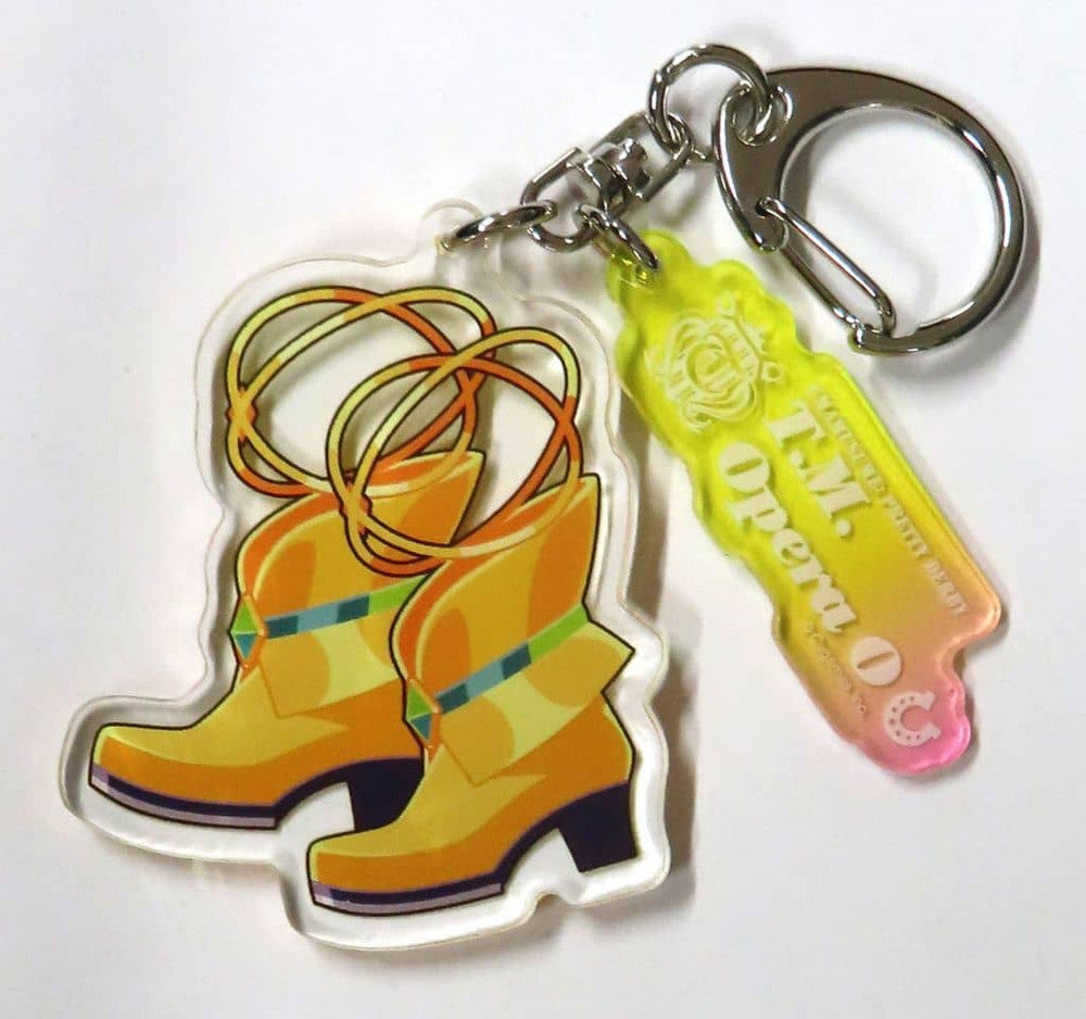 T.M. Opera O Acrylic Keychain — Umamusume: Pretty Derby Twinkle Circle! Official Trading Shoe Charm (Approx. 6.5 cm, Cygames)