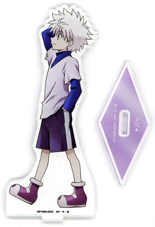 Killua Zoldyck BIG Acrylic Stand - HUNTER×HUNTER Animate Fair in 2024 Winter ARMA BIANCA - Approx. 14.2 x 6 cm (Pre-owned)