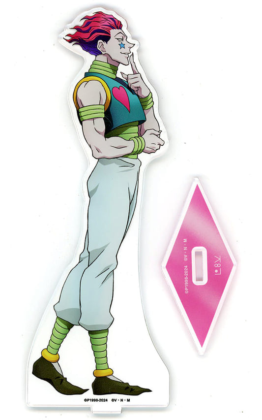 Hisoka Morow BIG Acrylic Stand - HUNTER×HUNTER Animate Fair in 2024 Winter - Approx. 18.6 x 6.6 cm ARMA BIANCA - Pre-owned