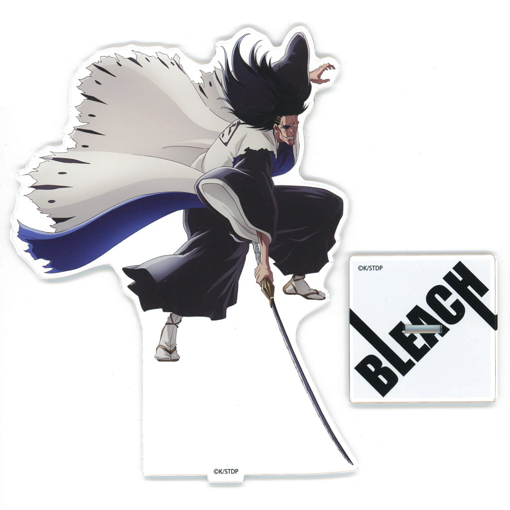 Kenpachi Zaraki Acrylic Stand - BLEACH: Thousand-Year Blood War Sen'nen Kessen Arc Illustration - Movic Approx. 150 x 100 mm (Pre-owned)