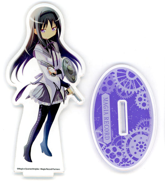 Homura Akemi Acrylic Stand - Puella Magi Madoka Magica POP UP SHOP "Thanks 7th anniversary!" Scene0 Ver. (A3, Approx. 150 x 150 mm, Pre-owned), No. 16