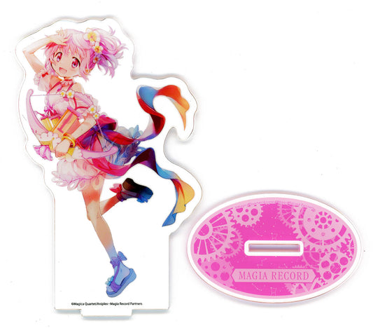 Madoka Kaname Acrylic Stand Swimsuit Ver. - Puella Magi Madoka Magica POP UP SHOP "Thanks 7th anniversary!" (A3, Approx. 150 x 150 mm) - Pre-owned, No. 21
