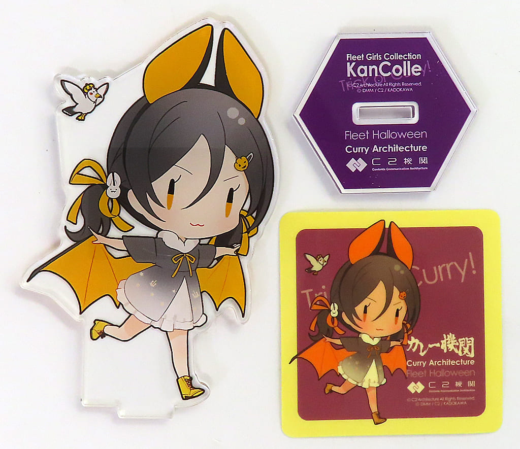 Inagi (SD) Fleet Halloween Mode Acrylic Stand Set
