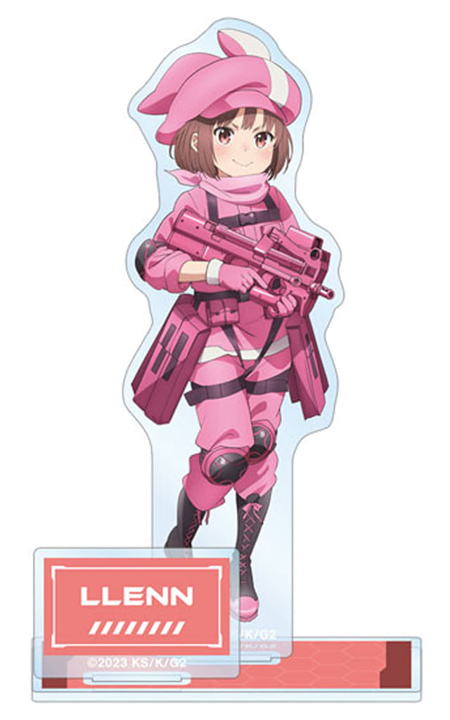 LLENN BIG Acrylic Stand with Parts - Sword Art Online Alternative GGO II