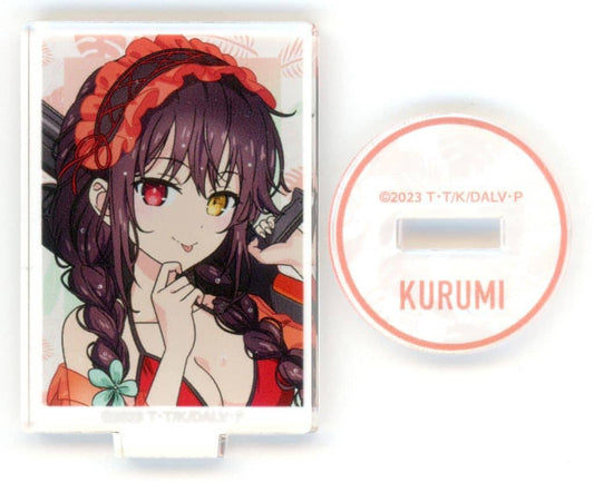 Kurumi Tokisaki Mini Acrylic Stand - Date A Live V Vacation Ver. (Used)