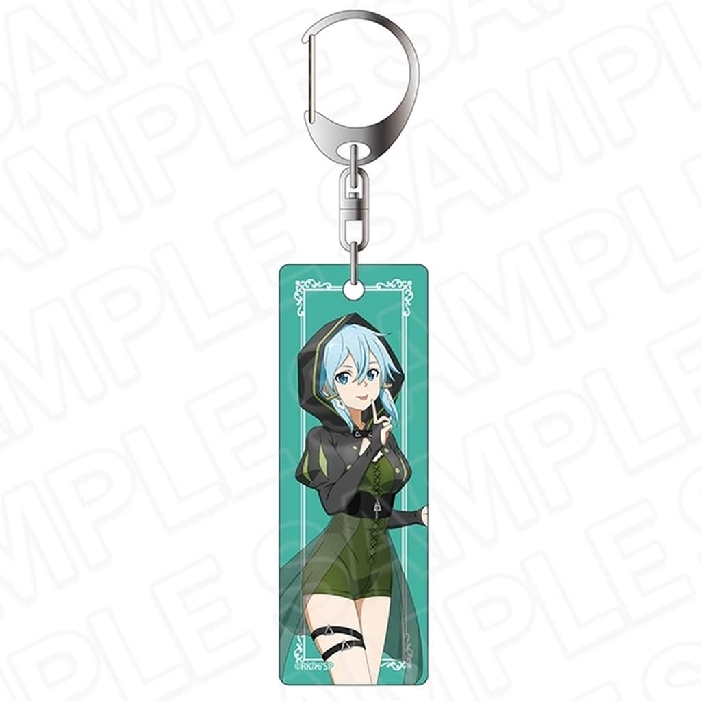 Leafa Plate Keychain Princess/Witch Ver. Sword Art Online SAO×GGO
