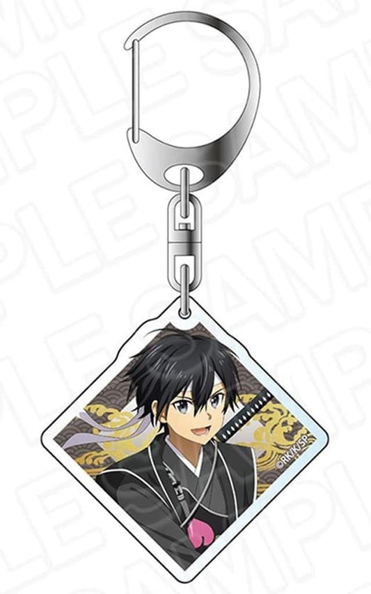Kirito Acrylic Keychain Momotaro/Oni Ver. Sword Art Online SAO×GGO