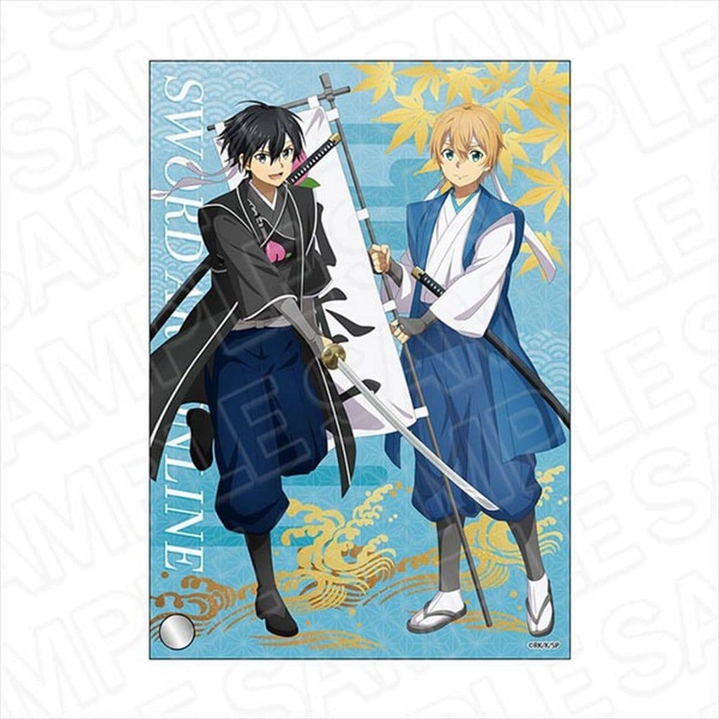 Kirito & Eugeo Mini Acrylic Art Momotaro/Oni Ver.