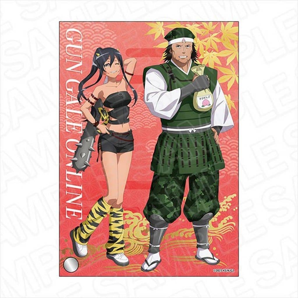 Sword Art Online Pito & Emu Mini Acrylic Art Momotaro/Oni Ver.