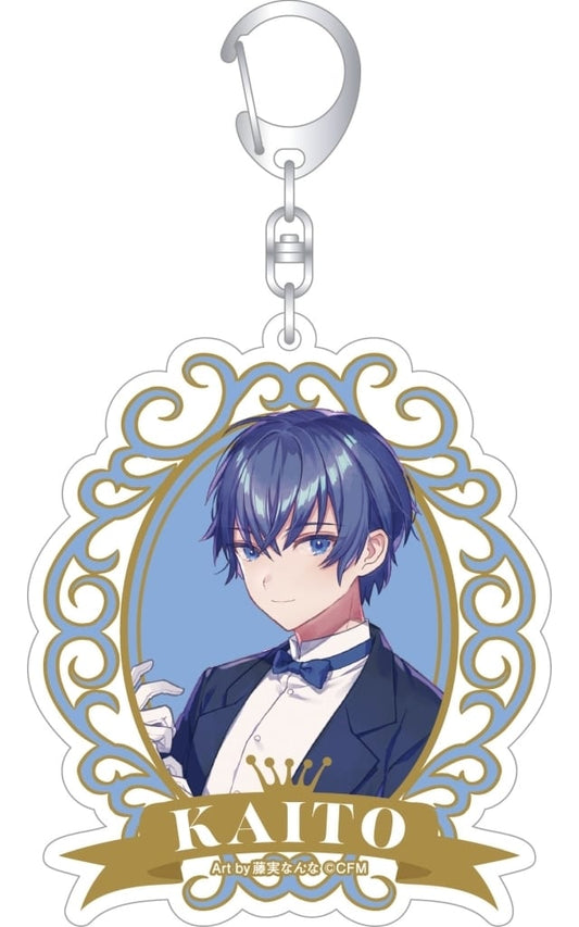 KAITO & Hatsune Miku Aurora Acrylic Keychain Maid & Butler - MOVIC - Approx. 8 x 7.5 cm (Pre-owned)