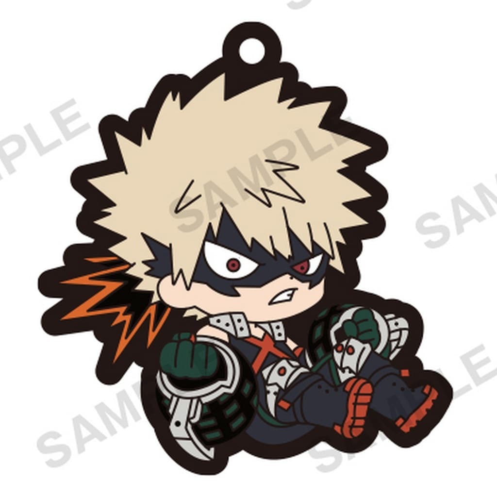 Katsuki Bakugo Capsule Rubber Strap Vol. 1 from My Hero Academia by Bushiroad Creative