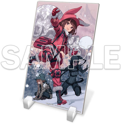 Fukaziroh Jiro, Llenn & Pitohui 2025 Winter Acrylic Plate